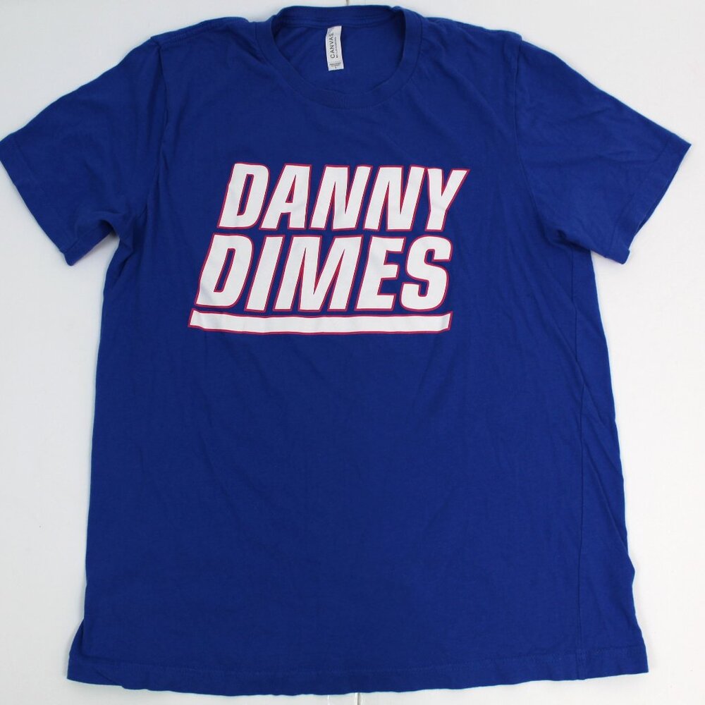 New York Giants Daniel Jones DANNY DIMES Barstool Sports TShirt Men’s Size Large